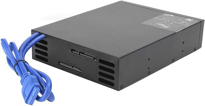 3,5 Zoll Wechselrahmen SATA Mobile Rack, Mobiles Festplatten Rack, Festplattenschutzgehäuse für 2.5/