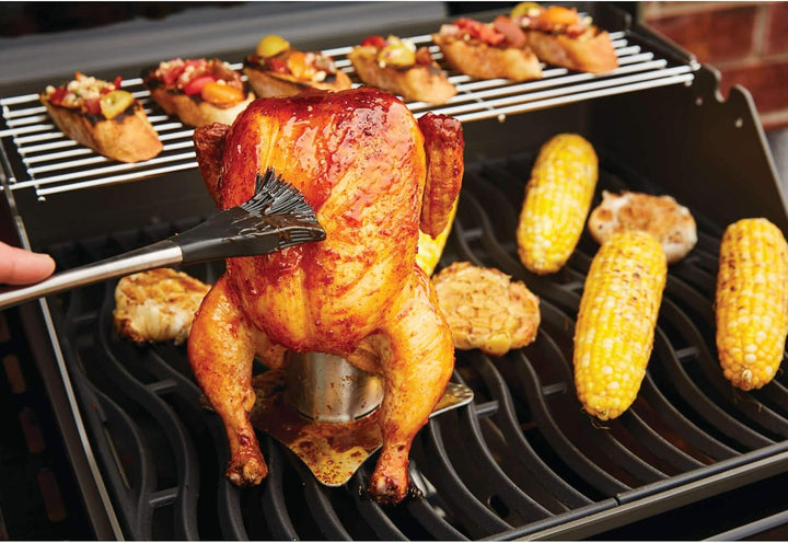 Napoleon Edelstahl Hähnchenbräter BBQ Grillzubehör, langlebig, leicht zu reinigen, Edelstahl, Bierdo