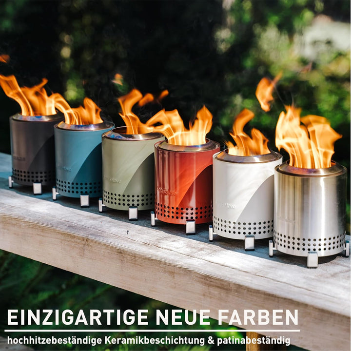 Solo Stove Mesa Tischfeuer Outdoor | Raucharmer Mini Tischkamin, Deko für Garten, Terrasse und Balko