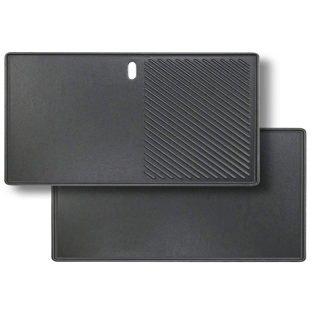 GFTIME 43 x 20,5cm Gusseisen Grillplatte für Enders Boston 3, Enders Monroe Pro 3, Proficook PC-GG 1