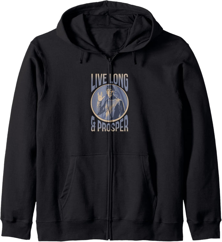 Star Trek Spock Live Long Kapuzenjacke