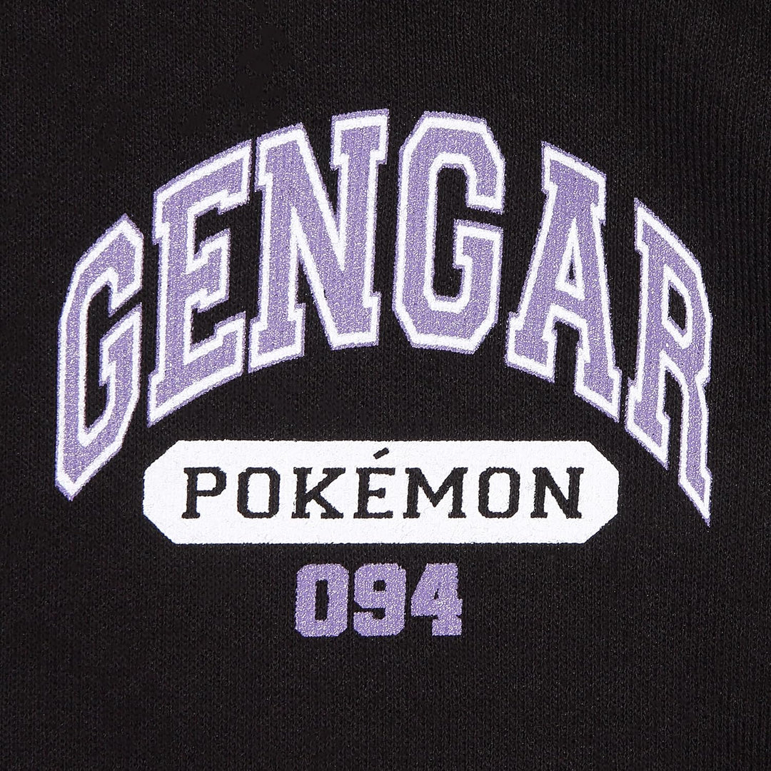 Pokémon Hoodie Herren | Gengar Hoodie für Männer | Grössen S bis XX-Large | Offizielle Gengar-Ware S