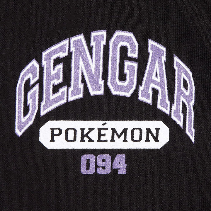Pokémon Hoodie Herren | Gengar Hoodie für Männer | Grössen S bis XX-Large | Offizielle Gengar-Ware S