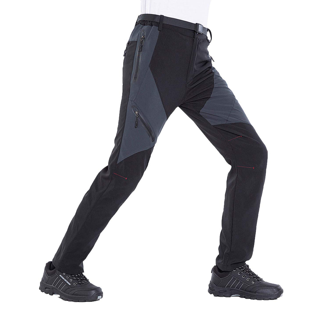 Herren Outdoor Wanderhose Leichte Winddichte Atmungsaktive Wanderhose für Frühling Sommer Herbst XL