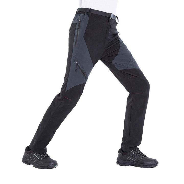 Herren Outdoor Wanderhose Leichte Winddichte Atmungsaktive Wanderhose für Frühling Sommer Herbst XL