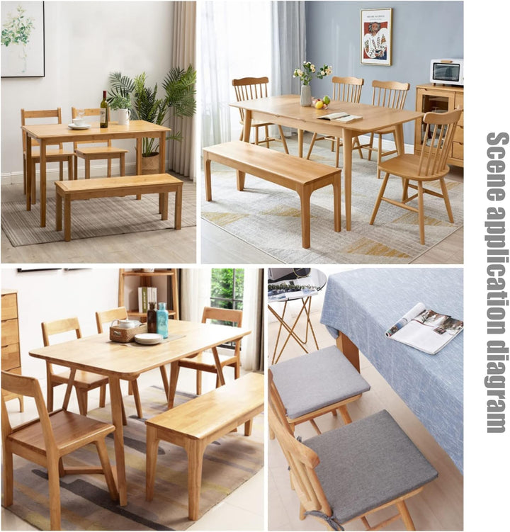 Kimgull Bankauflage Sitzkissen, Bequeme Waschbare Rutschfestes Sitzkissen für Gartenbank Schaukel, T