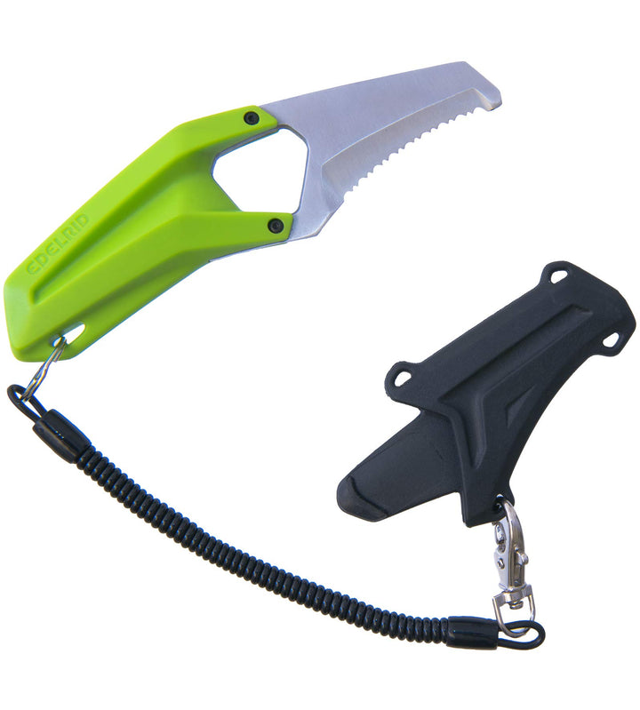 EDELRID Unisex - Erwachsene Messer Canyoning Knife Rescue Canyoning Knife, Oasis, Einheitsgrösse Kle