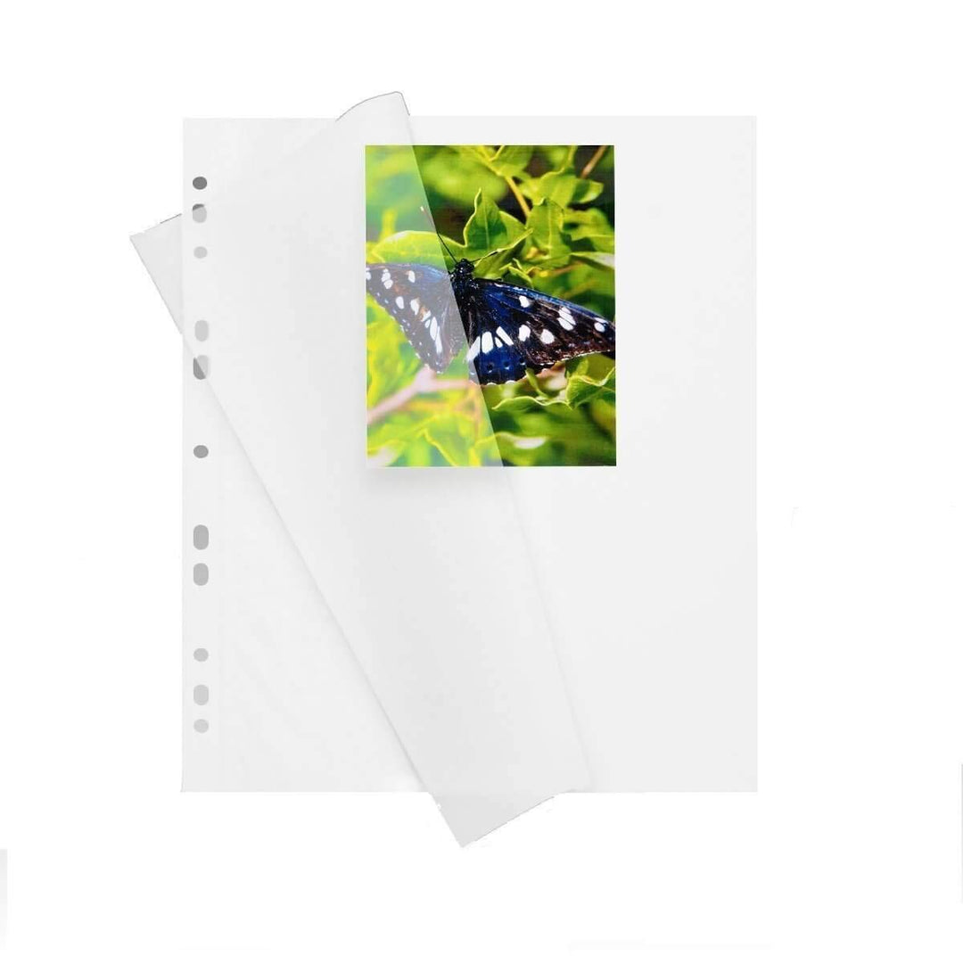 Herma 7569 Fotokarton Fotoblätter 100 Blatt Weiss Mit Pergamin 230x297mm