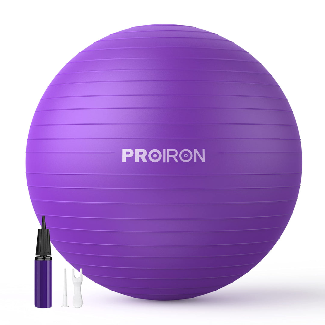PROIRON Gymnastikball Pezziball Sitzball Trainingsball Fitnessball &amp; Balance für Core-Training mit P