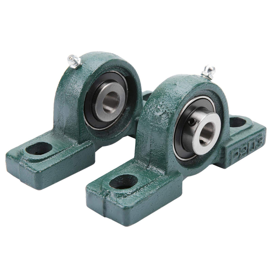 Lagerbock, 2 Stück Gehäuselager Stehlager Set UCP 205 25 mm selbstausrichtendes Stehlager Lager mont