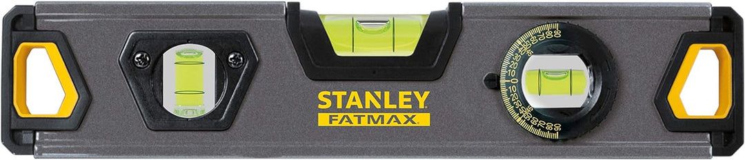 Stanley Wasserwaage Torpedo Fatmax Pro Alu (23 cm, 1 Stück) XTHT0-42495
