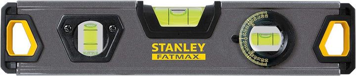 Stanley Wasserwaage Torpedo Fatmax Pro Alu (23 cm, 1 Stück) XTHT0-42495