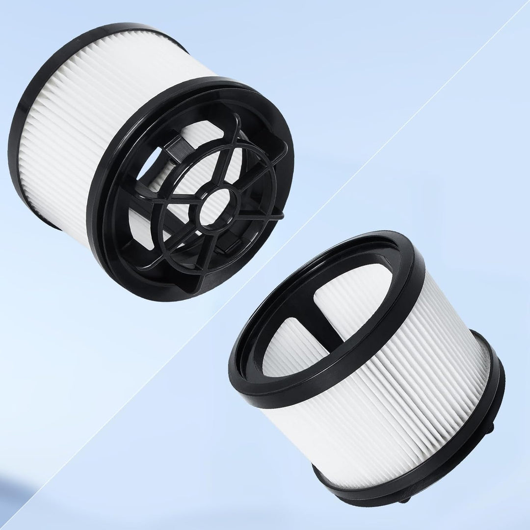 Hepa-Filter Ersatzteile für Levoit LVAC-200 Akku Staubsauger, 4 Nachmotor-HEPA-Filter, 4 Schaumstoff