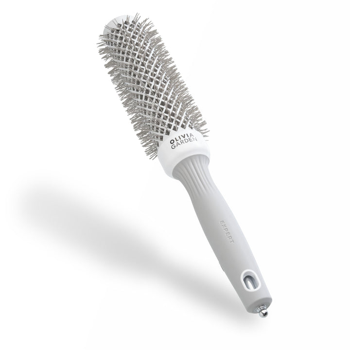 Olivia Garden - Expert Blowout Speed White and Grey Hairbrush- 35 weiss&grau 35, weiss&grau 35