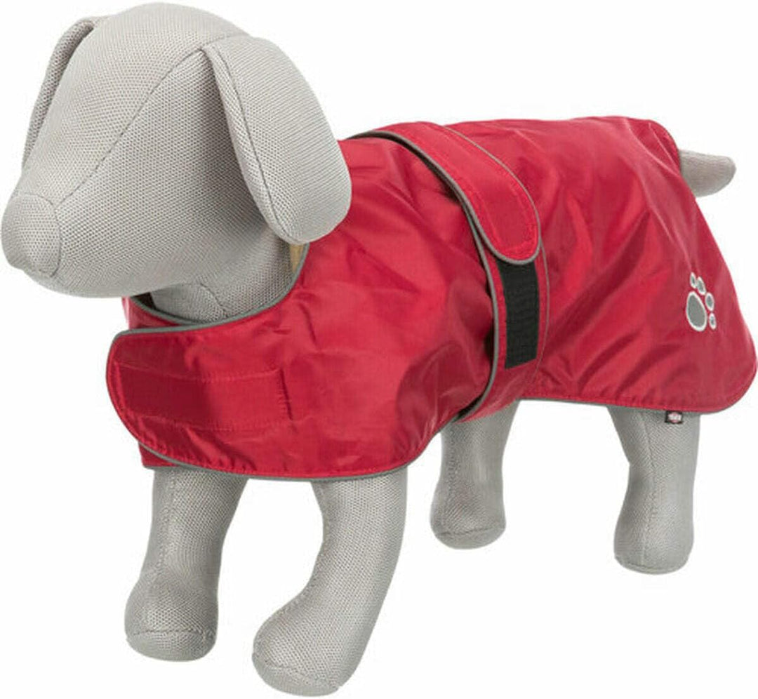 TRIXIE - Red Orleans Fell Grösse M. Hals: 42-52 cm. für Hunde. - TR-680314 Rot 45cm (Paquete de 1),
