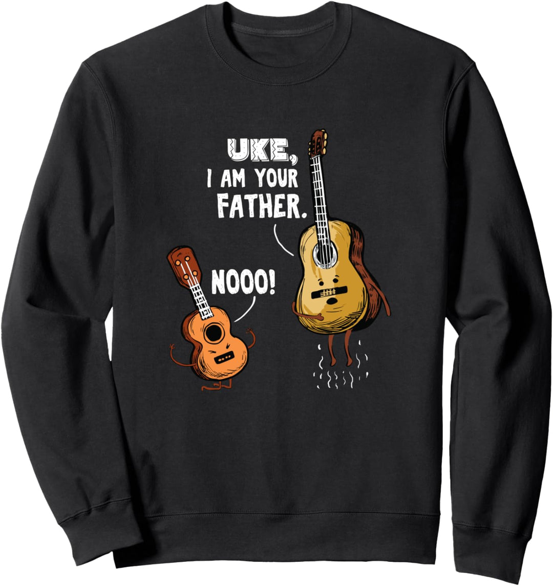 Ukulele Gitarre Geschenk für Gitarristen und Musiker Sweatshirt