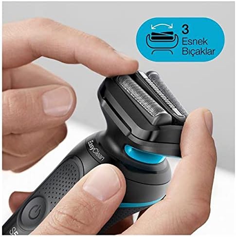Braun Series 5 50-M1000s Elektrorasierer schwarz/mintgrün, 5 50-M1000s