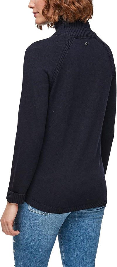 s.Oliver Damen Pullover 34 Blau, 34 Blau