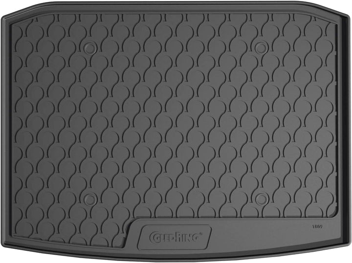Gledring Rubbasol (Gummi) Kofferraumwanne kompatibel mit Seat Ateca 2016- (Tiefe Ladeboden)