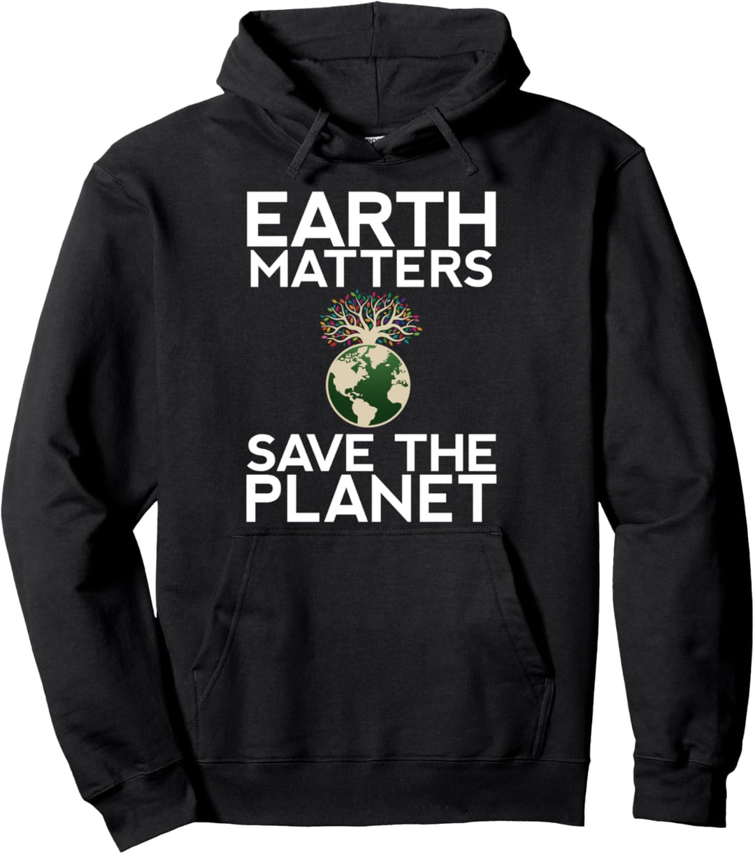 Earth Matters Wissenschaft Earth Day 2021 Pullover Hoodie