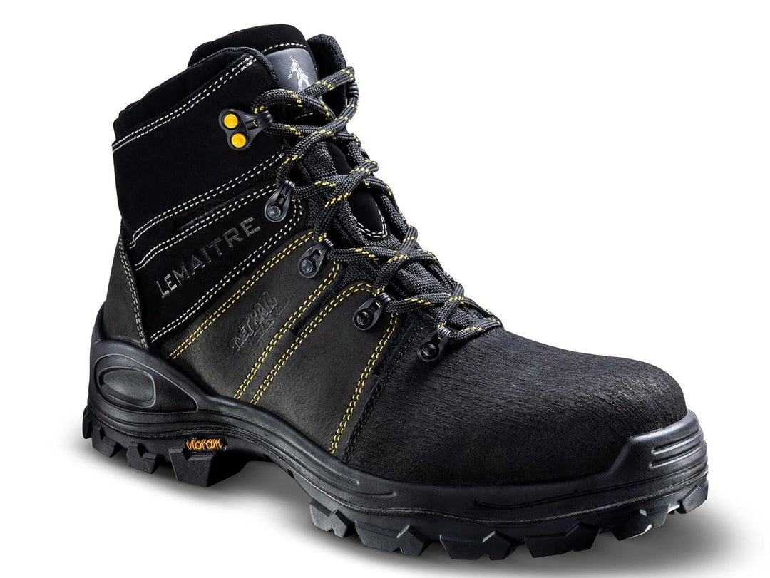 Lemaitre TREKS30NRVA, TREK S3 Sicherheitsschuhe, Schwarz, Grösse 42 42 EU, 42 EU