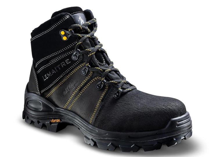 Lemaitre TREKS30NRVA, TREK S3 Sicherheitsschuhe, Schwarz, Grösse 42 42 EU, 42 EU