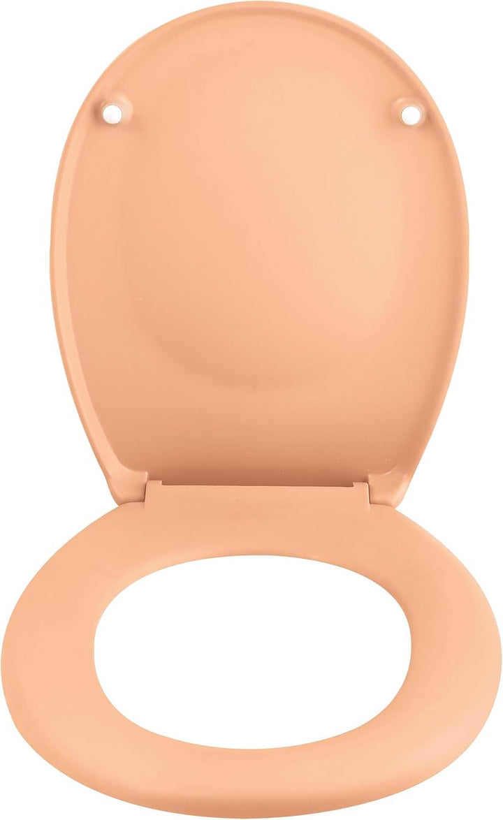 Spirella - NEELA Thermo-WC-Sitz (hart) – Scharniere aus verchromtem ABS, WC-Deckel mit Absenkautomat
