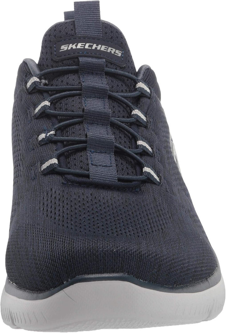 Skechers Damen Bobs Squad Sneaker 40.5 EU Weit Marineblau, 40.5 EU Weit Marineblau
