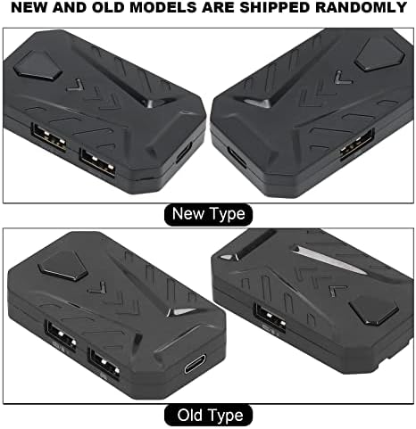 Heayzoki Tastatur-Mausadapter, Gamecontroller-Konverter für PS3 / PS4 / PS5 / Xbox360 / Xbox ONE, Ta