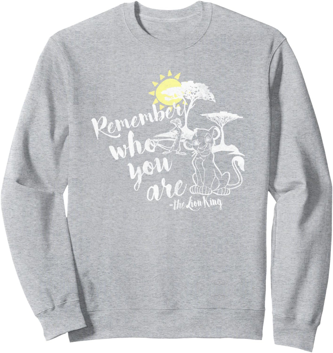 Disney Lion King Simba Never Forget Sweatshirt