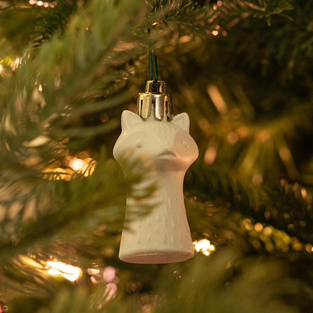 KI Store 72 Stuck Weihnachtskugeln Champagner Silber Set Kunststoff Weihnachtsschmuck Weihnachtsdeko