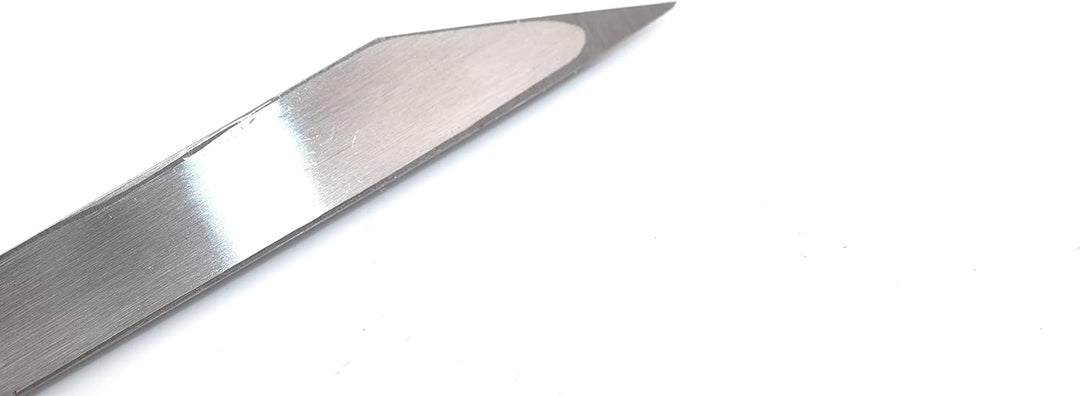 Japanisches Kiridashi Japanaich Messer Anreissmesser gerade Tischlerei Ebenholz handgeschmiedet in J