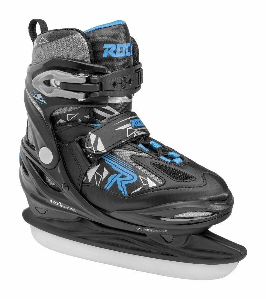 Roces Moody Ice Boy 3.0 Schlittschuhe grössenverstellbar 30-35 black-astro blue, 30-35 black-astro b