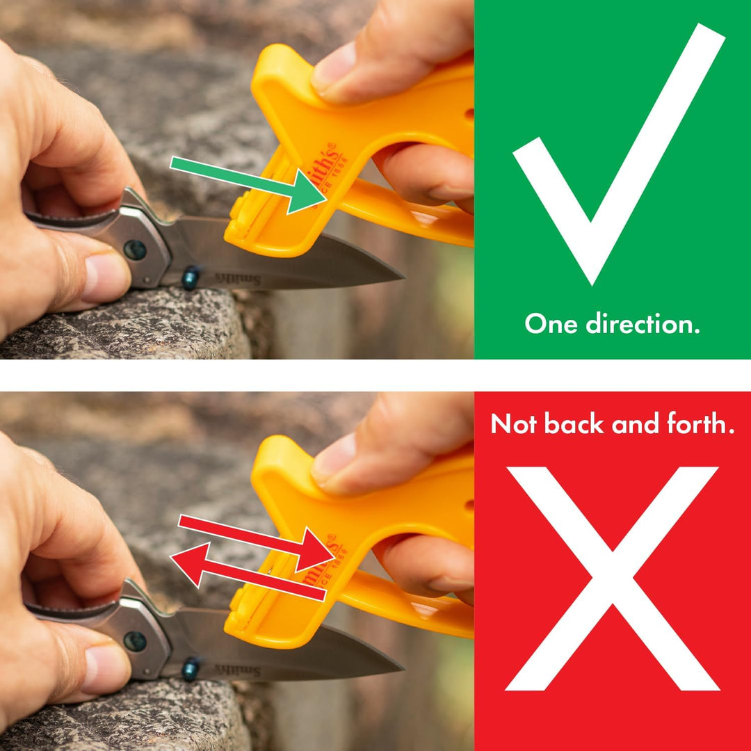 Jiff "V" Sharp Knife & Scissors Sharpener