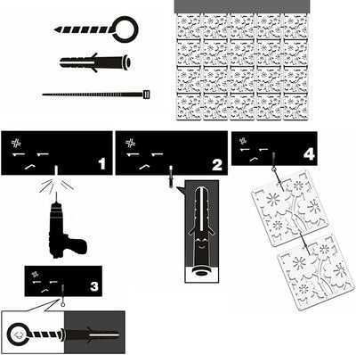Y-Step 12 Stück Raumteiler Hängend, Raumteiler Paravent, Raumtrenner Holz für Zuhause, Hotel, Büro u