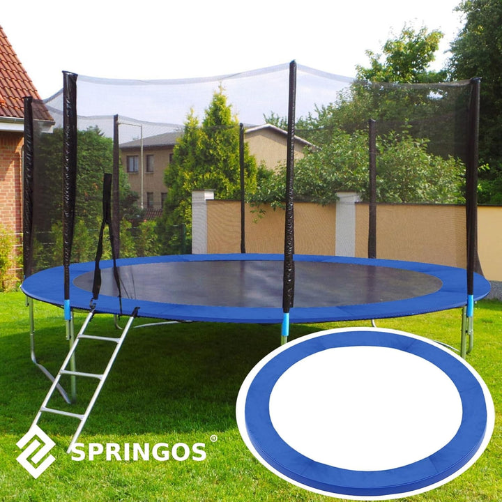 SPRINGOS Trampoline Randpolster Umrandung Ersatzteile für Trampoline Blau 244 cm, Blau 244 cm