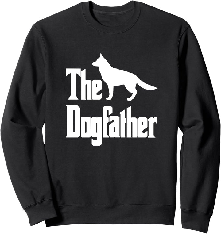 The Dogfather, Hund, lustiges Deutscher Schäferhund Sweatshirt