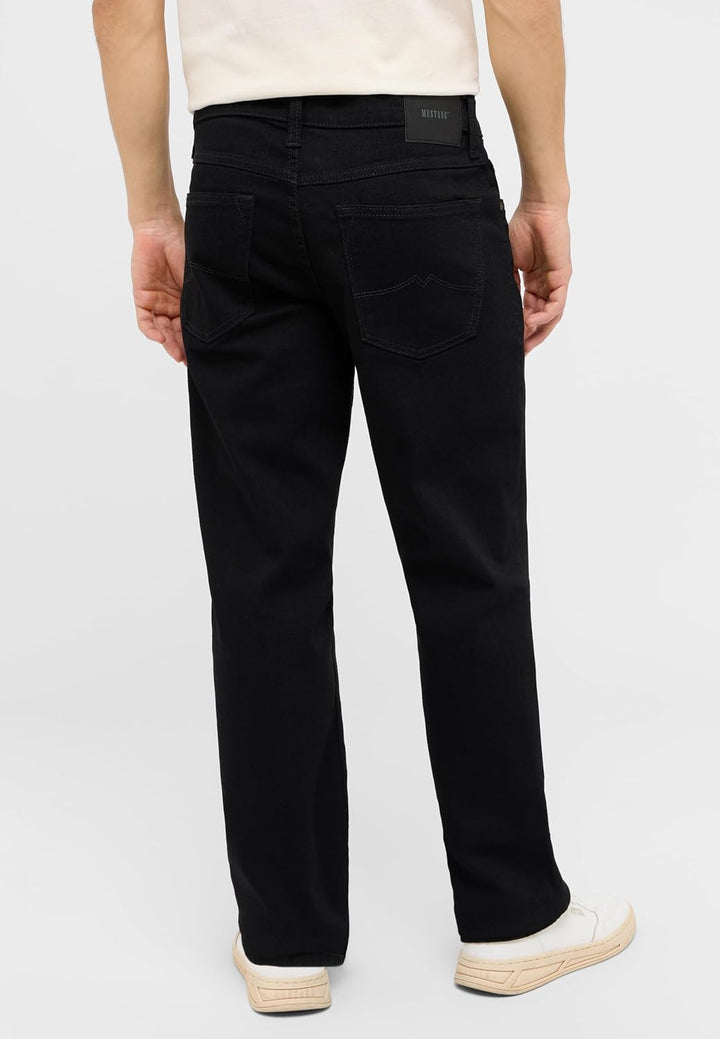 MUSTANG Herren Jeans Hose Big Sur 31W / 34L Schwarz, 31W / 34L Schwarz