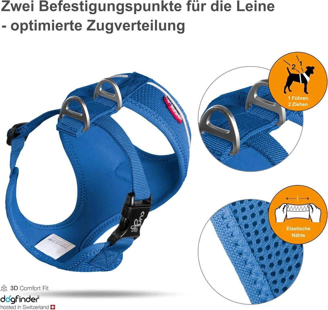 Basic Harness Air-Mesh Blue XL XL Blau, XL Blau