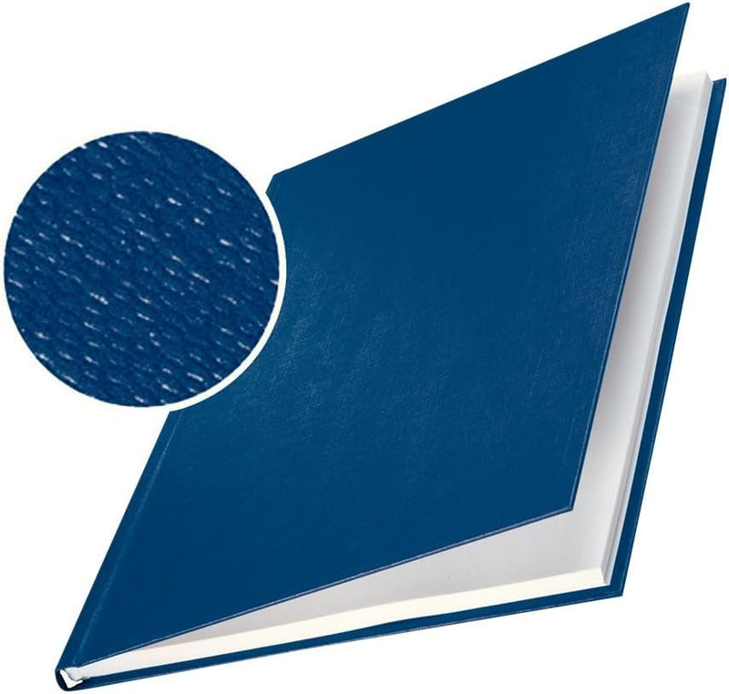 LEITZ Buchbindemappe impressBind, A4, 3,5 mm, blau, Hard VE = 1