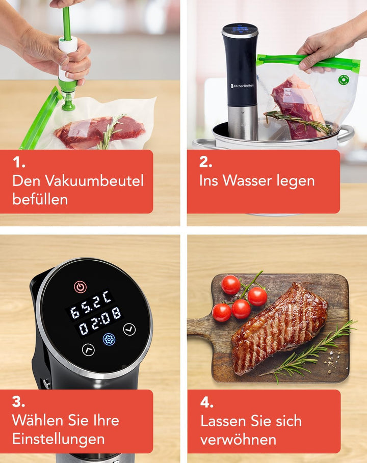 KitchenBrothers Sous Vide Garer - Sous Vide Stick - Souvidestab - Souvidgarer - Suvit Garer - Suvide