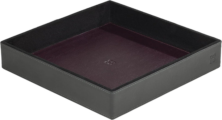 DUDU Schreibtisch-Set aus Leder für das Büro 4-teilig mit Taschenleerer Stifthalter Briefhalter Zett