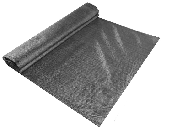 EXCOLO Schattiernetz 1,8x10m grau anthrazit – 150 g/m² HDPE Windschutz Sichtschutz Zaunblende Bauzau