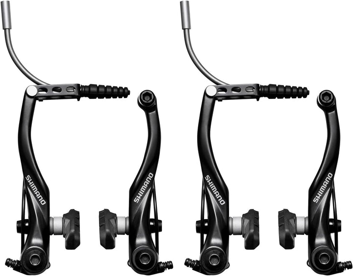 SHIMANO Alivio BR-T4000 Bremsen Set V-Brake schwarz V-Bremse