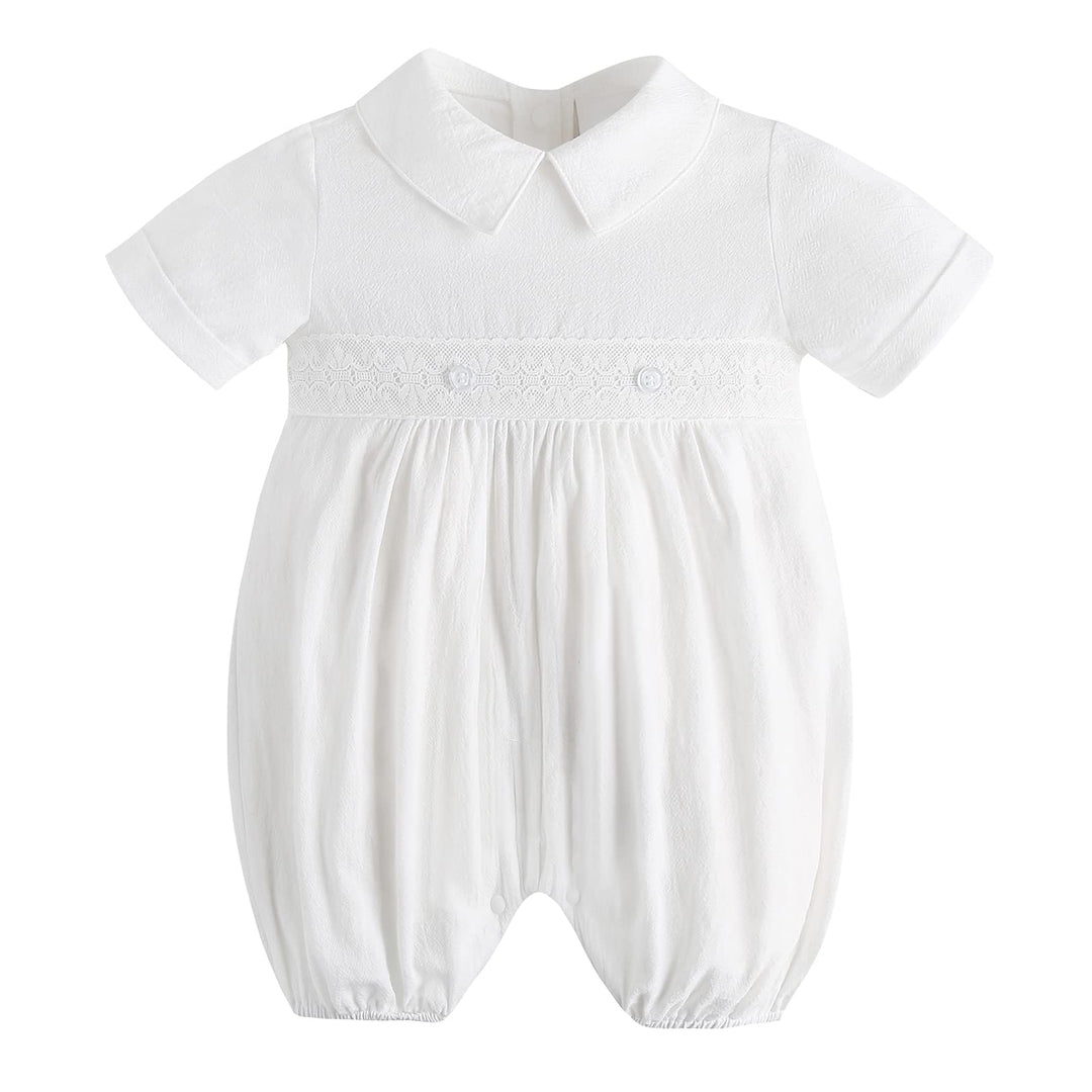 Booulfi Baby Kleidung Jungen 0-12 Monate Strampler Neugeborene Body Langarm Overall Winter Baby Erst