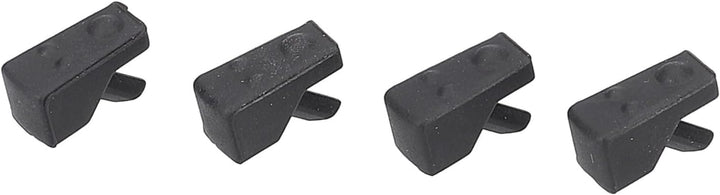 easyPART Kompatibel/Ersatz für Bauknecht 484000000840 Gummifuss Set Whirlpool für Gasmuldengitter To