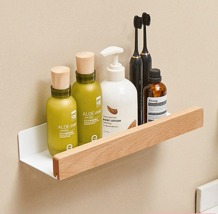 An der Wand montiert Schwimmend Metallregal Ledge,Weiss Badezimmer Regal Wandhalterung Regal dekorie