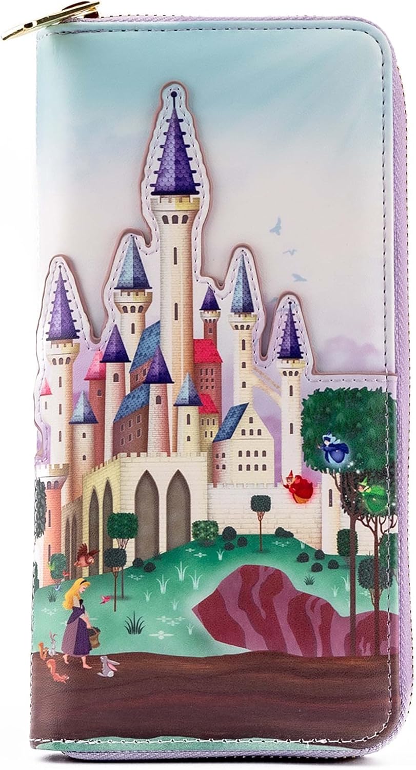Loungefly x Disney Sleeping Beauty Castle Series Zip-Around Wallet Einheitsgrösse Prinzessin Castle