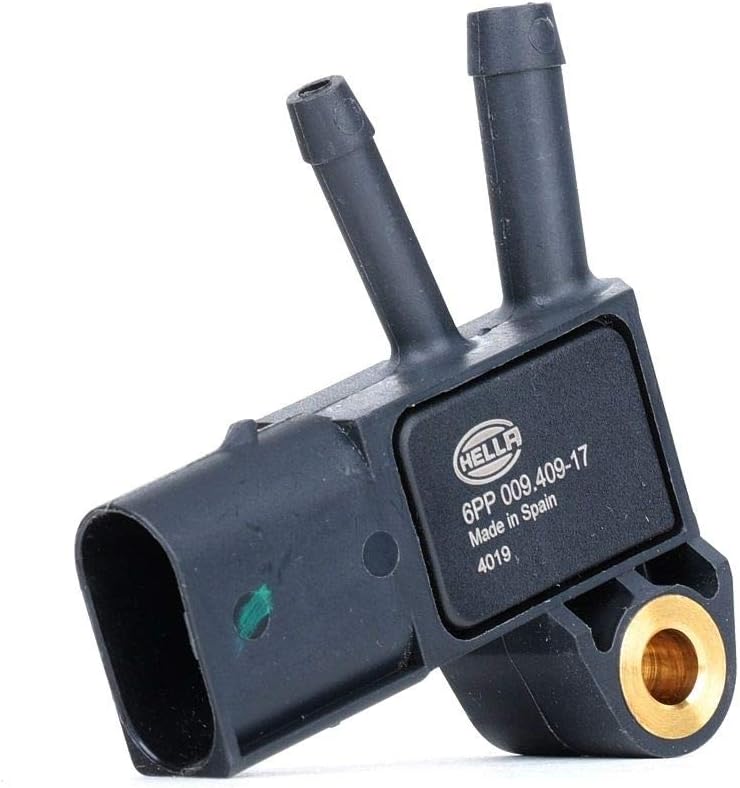 HELLA 6PP 009 409-171 Sensor, Abgasdruck - 3-polig - geschraubt