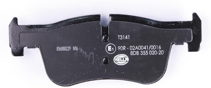 HELLA PAGID 8DB 355 020-201 Bremsbelagsatz - T3141 - Dicke/Stärke: 18.3mm - Bremssystem: Teves - für